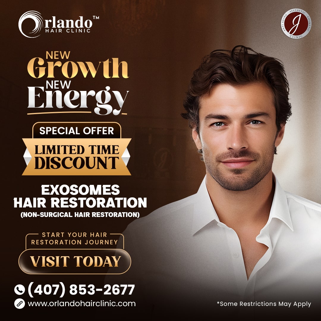 MONTHLY DECEMBER POST - 25% SERVICE - EXOSOMES HAIR - ORALNDO HAIR CLINIC-min