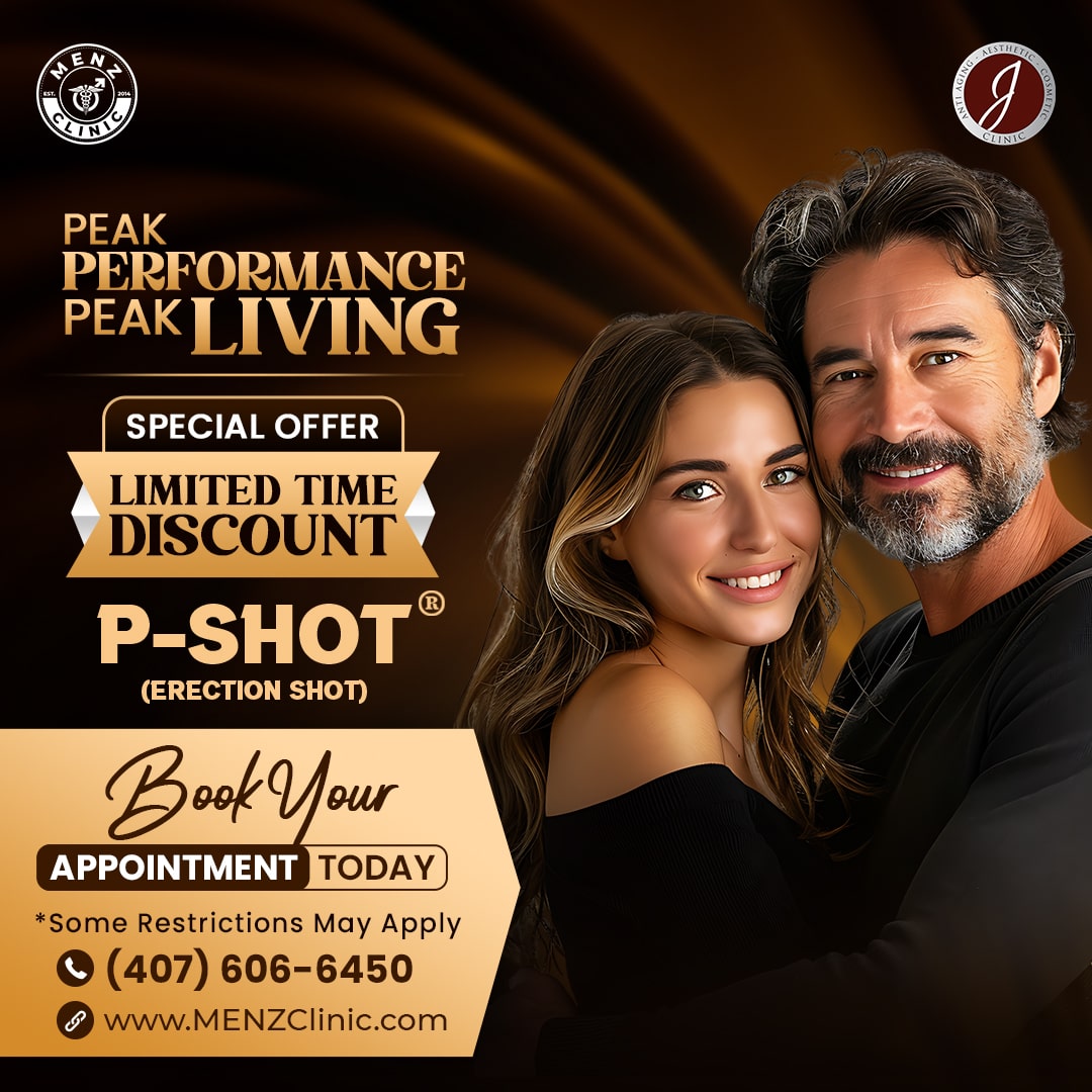 MONTHLY DECEMBER POST - 25% SERVICE - P-SHOT - MENZ CLINIC-min