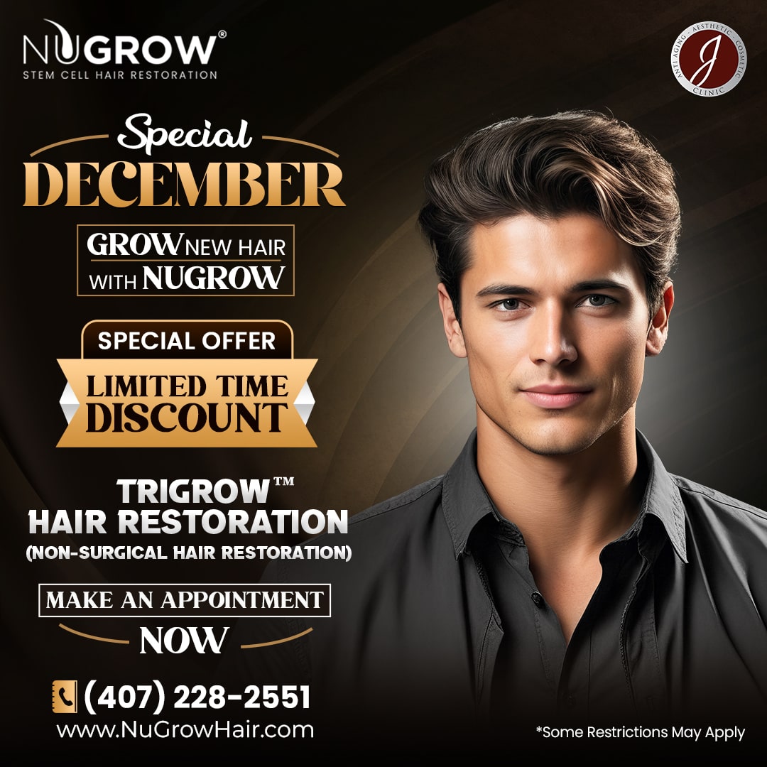 MONTHLY DECEMBER POST - 25% SERVICE - Tri Grow Hair Restoration - NU GROW-min